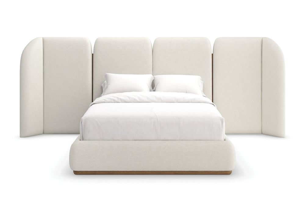 Malta Upholstered Queen Bed - AmericanHomeFurniture