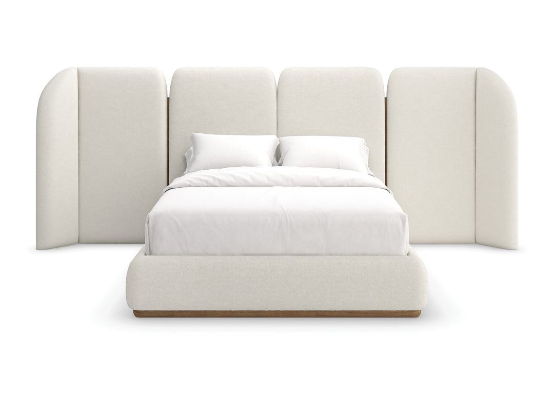 Malta Upholstered Queen Bed - AmericanHomeFurniture