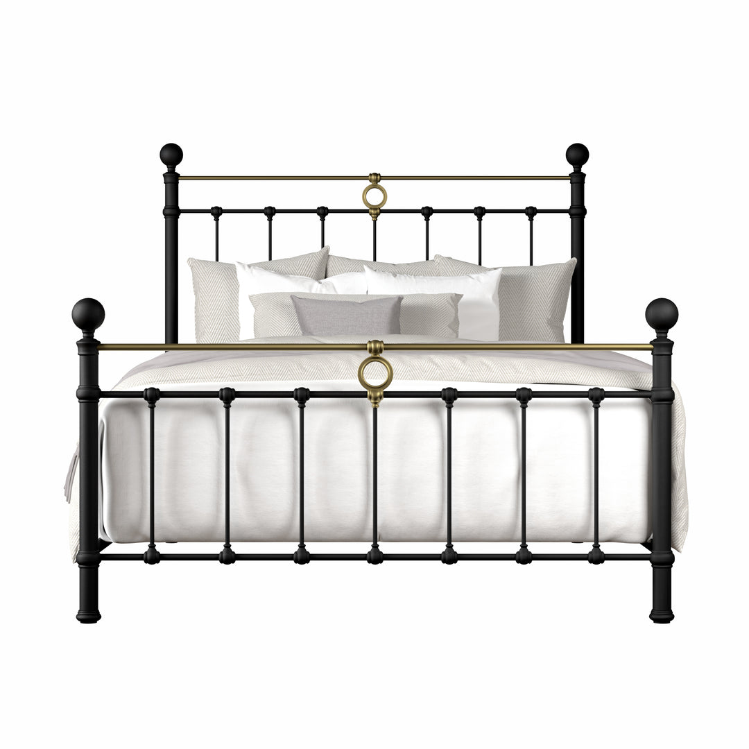 Queen / Sable Onyx Finish w/ Milky Gold Accent Finish