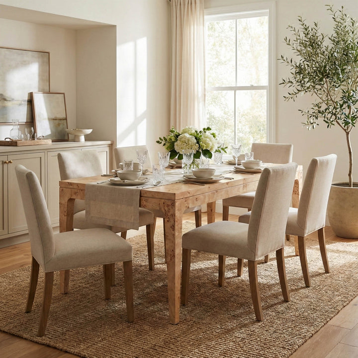 Mappa Regular Dining Table - Light Burl