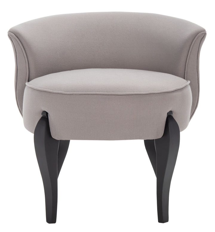 Mora French Leg Linen Vanity Chair