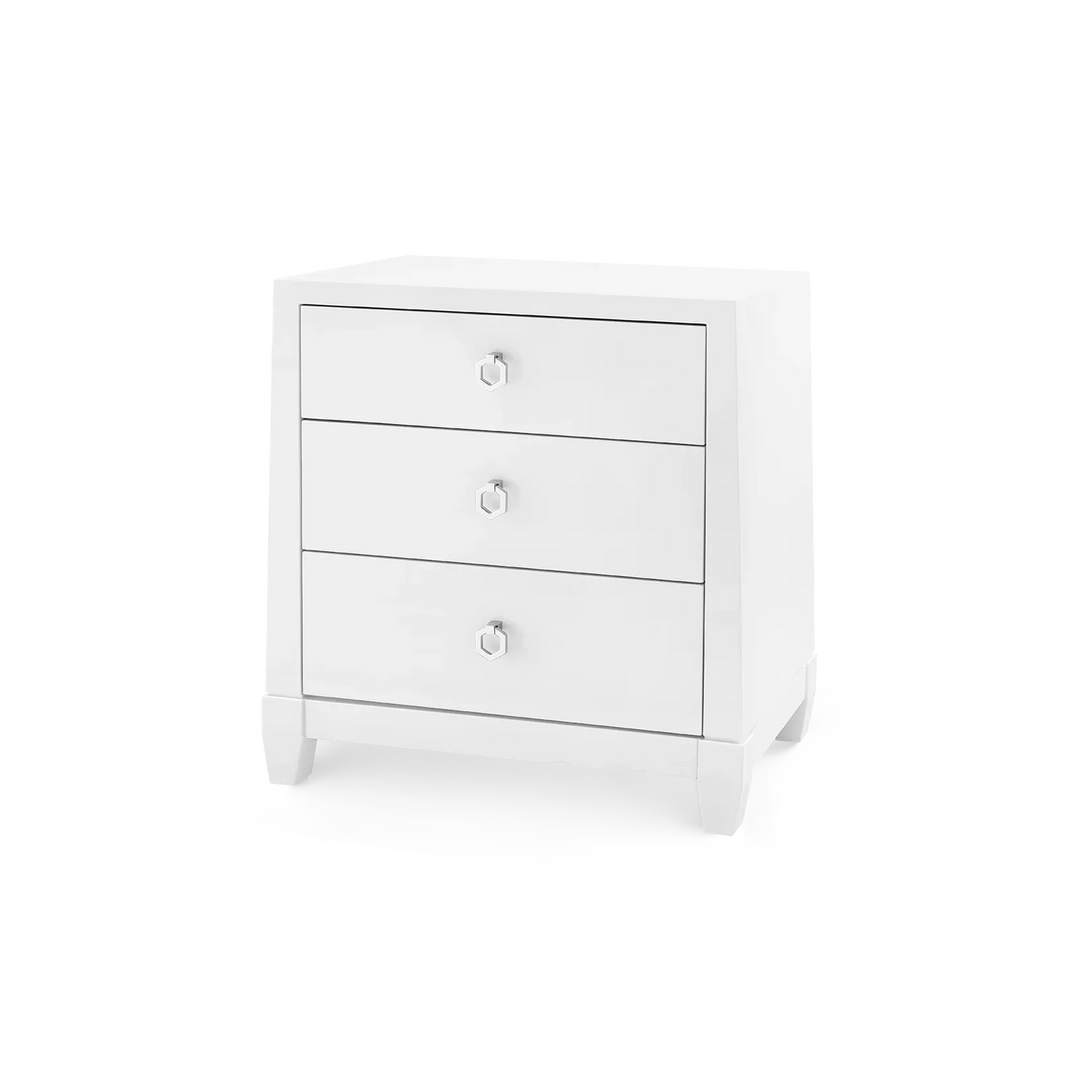 Madison 3-Drawer Side Table