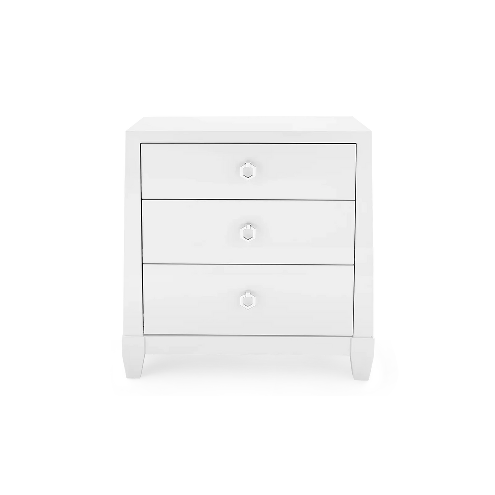 Madison 3-Drawer Side Table