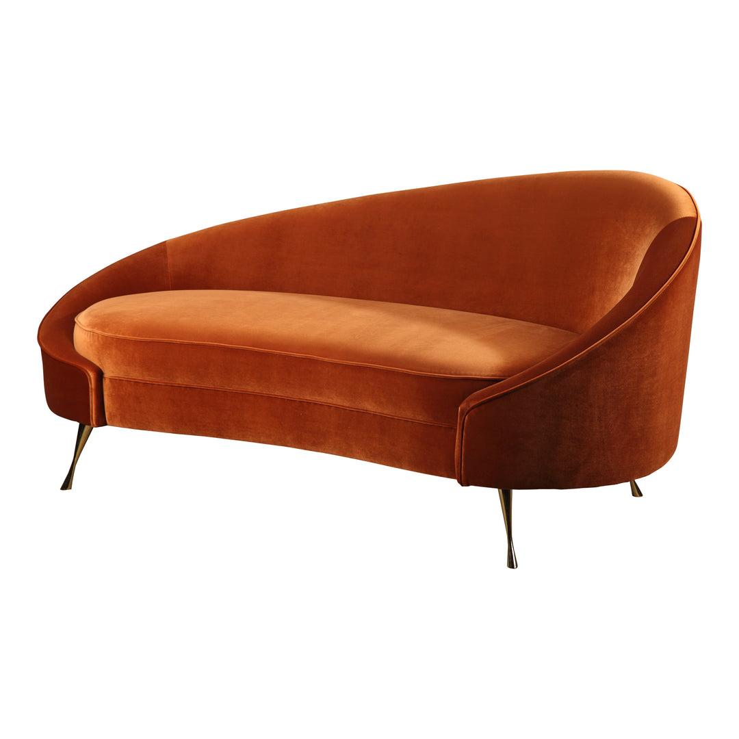 Moe's Home Collection - Abigail Chaise Umber - ME-1053-12 | American Home Furniture