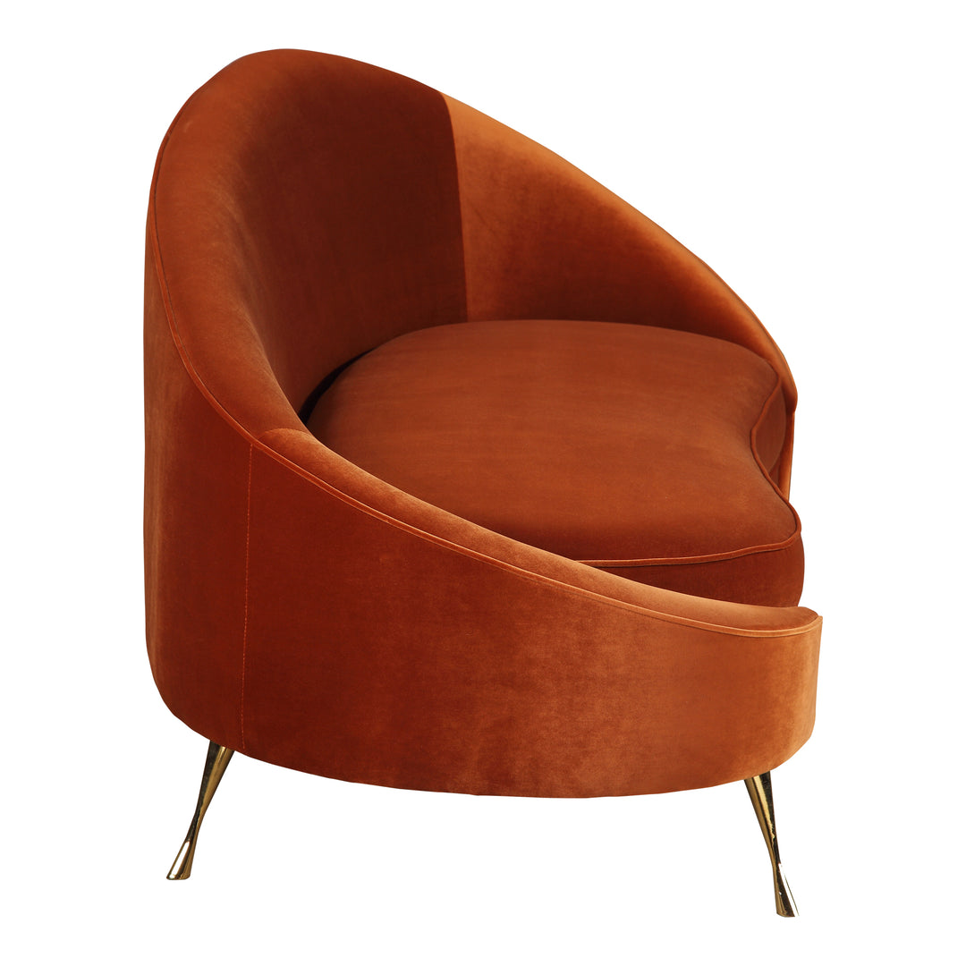 Moe's Home Collection - Abigail Chaise Umber - ME-1053-12 | American Home Furniture