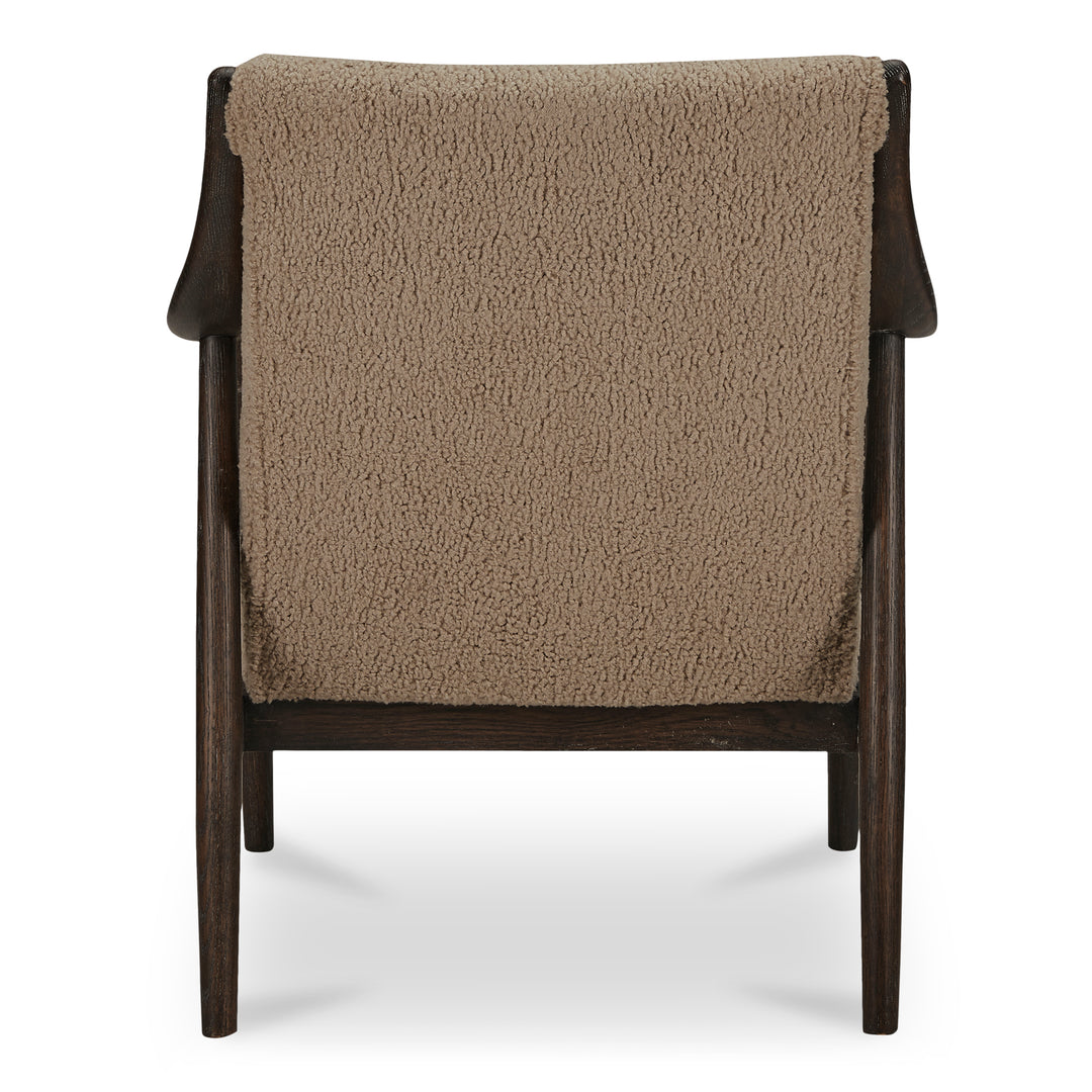 Moe's Home Collection - Yates Accent Chair Beige Faux Shearling - ME-1074-34 | American Home Furniture