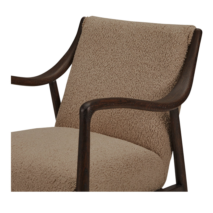 Moe's Home Collection - Yates Accent Chair Beige Faux Shearling - ME-1074-34 | American Home Furniture