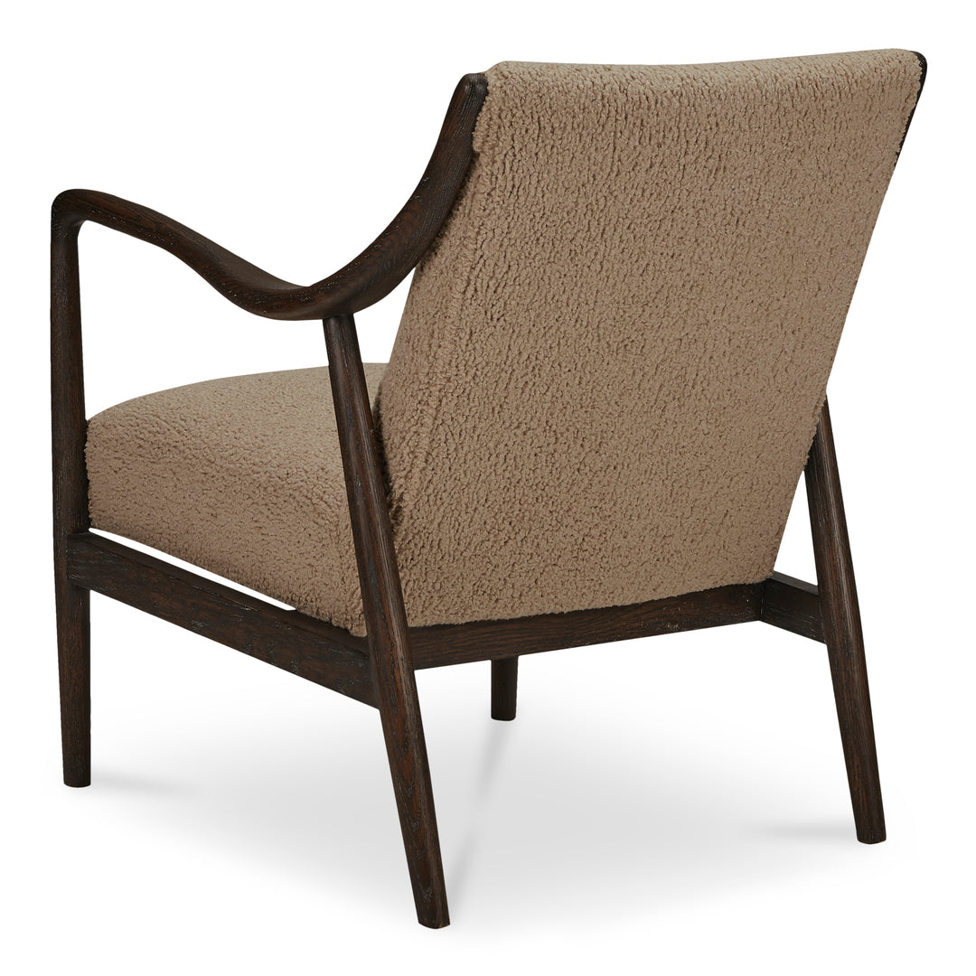 Moe's Home Collection - Yates Accent Chair Beige Faux Shearling - ME-1074-34 | American Home Furniture
