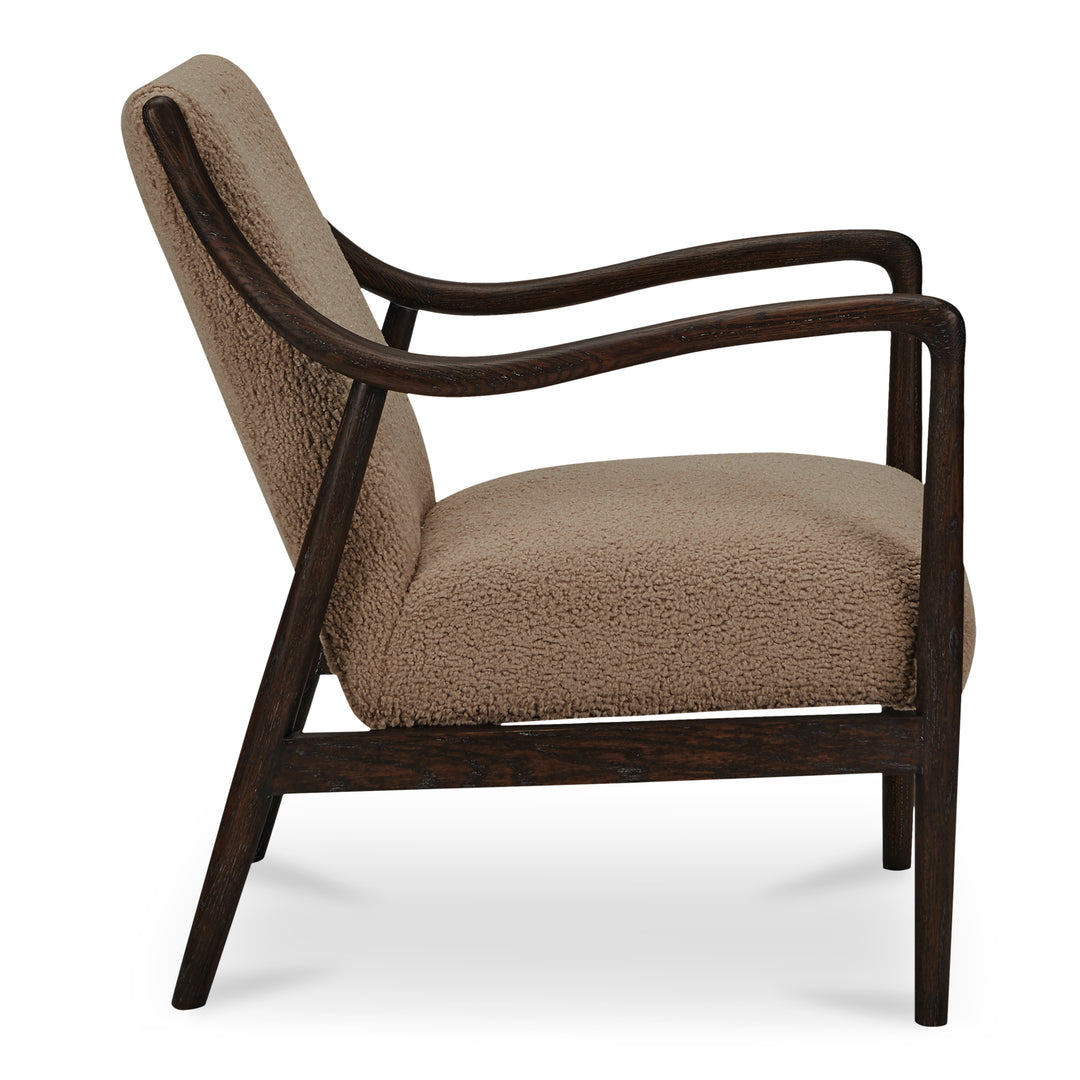 Moe's Home Collection - Yates Accent Chair Beige Faux Shearling - ME-1074-34 | American Home Furniture