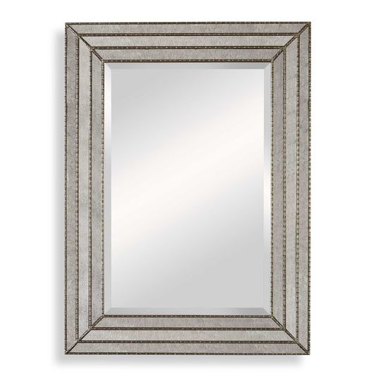 American Home Furniture Uttermost Seymour Antique Silver Mirror