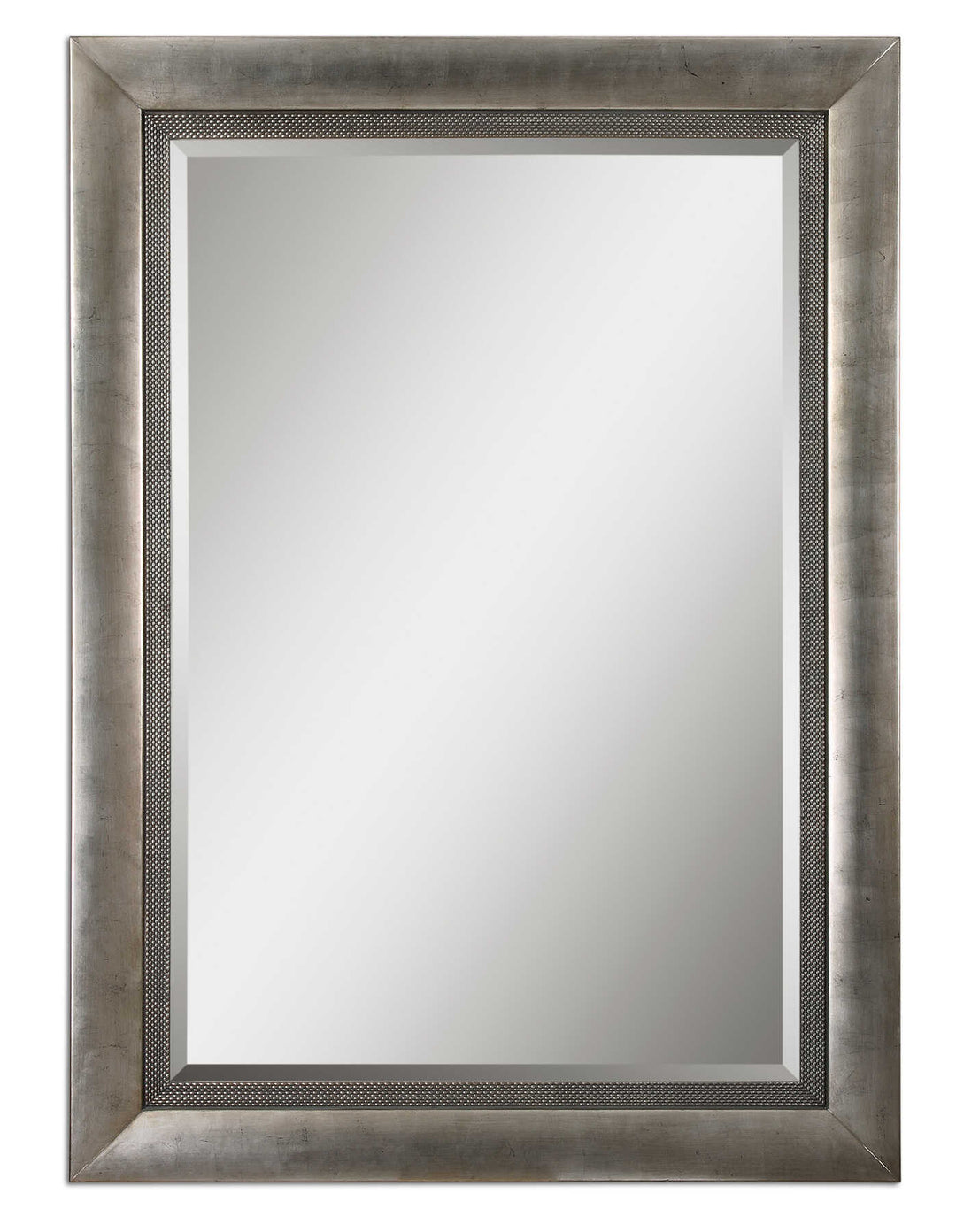 American Home Furniture Uttermost Gilford Antique Silver Mirror