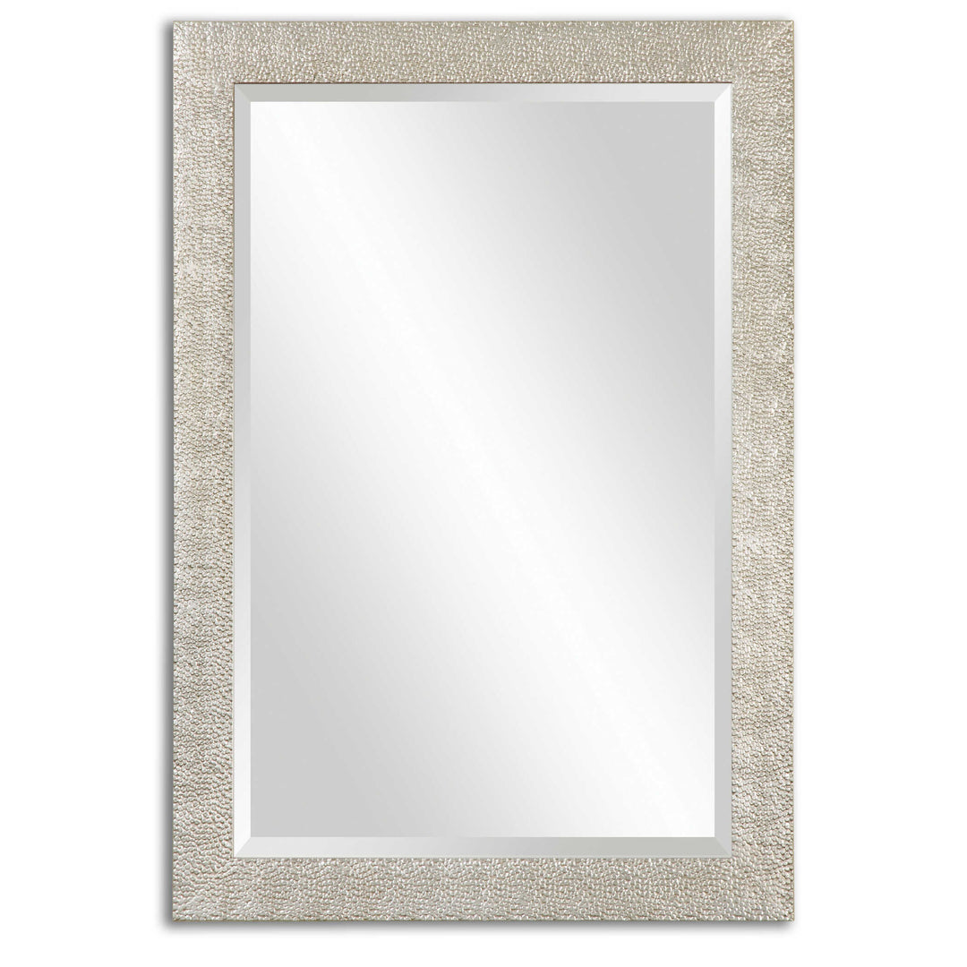 American Home Furniture Uttermost Porcius Antiqued Silver Mirror