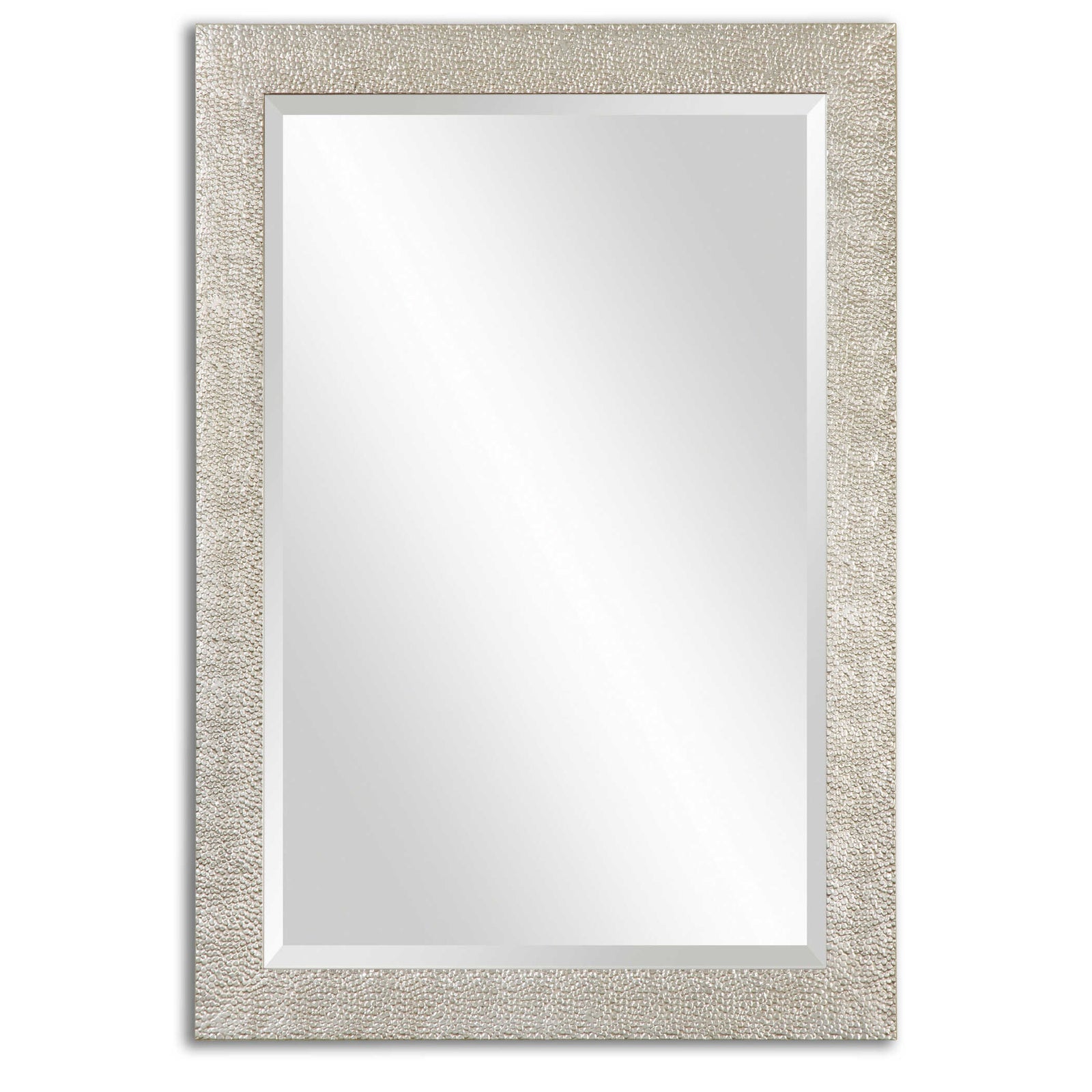 American Home Furniture Uttermost Porcius Antiqued Silver Mirror