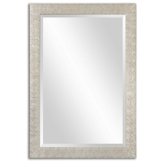 American Home Furniture Uttermost Porcius Antiqued Silver Mirror