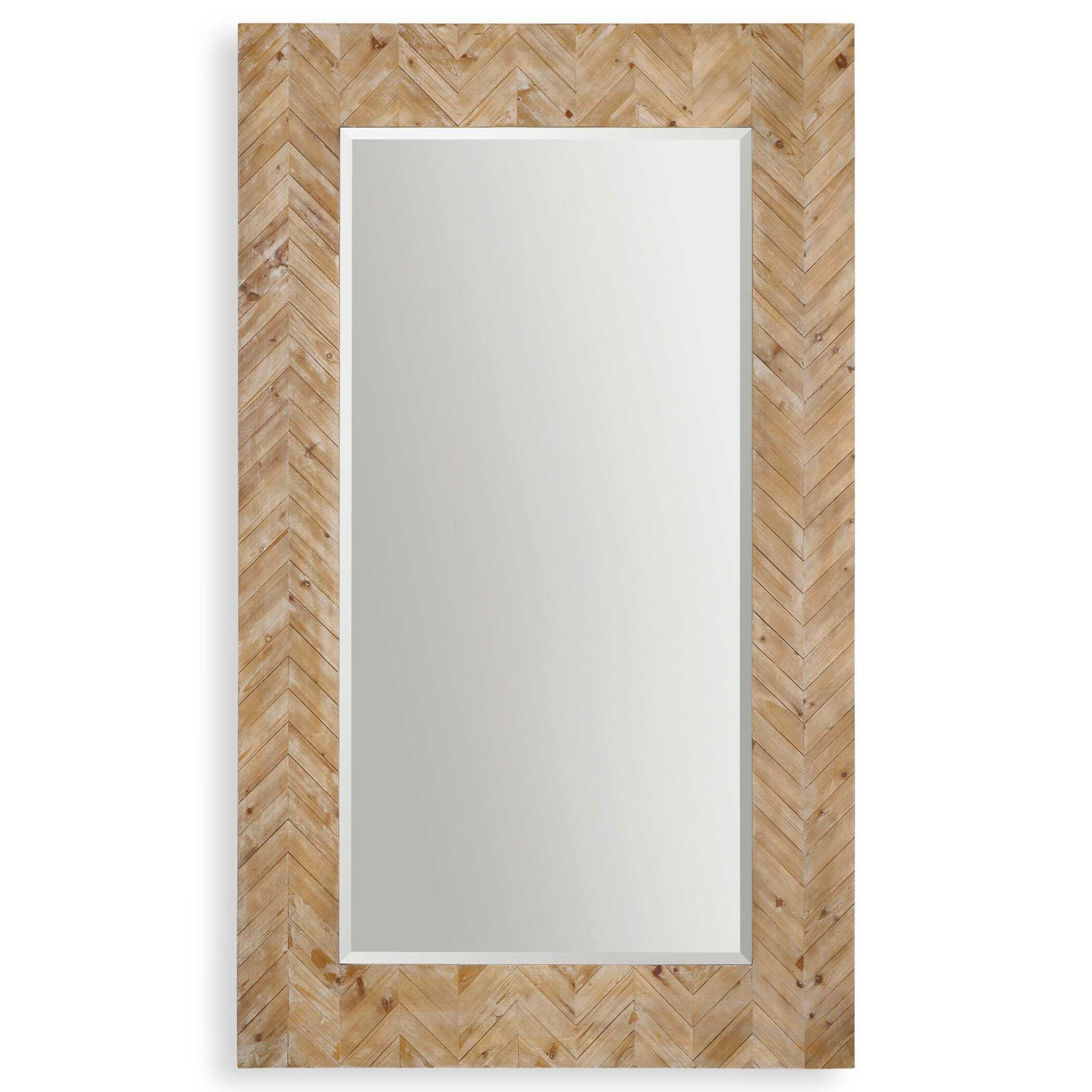 American Home Furniture Uttermost Demetria Oversized Wooden Mirror