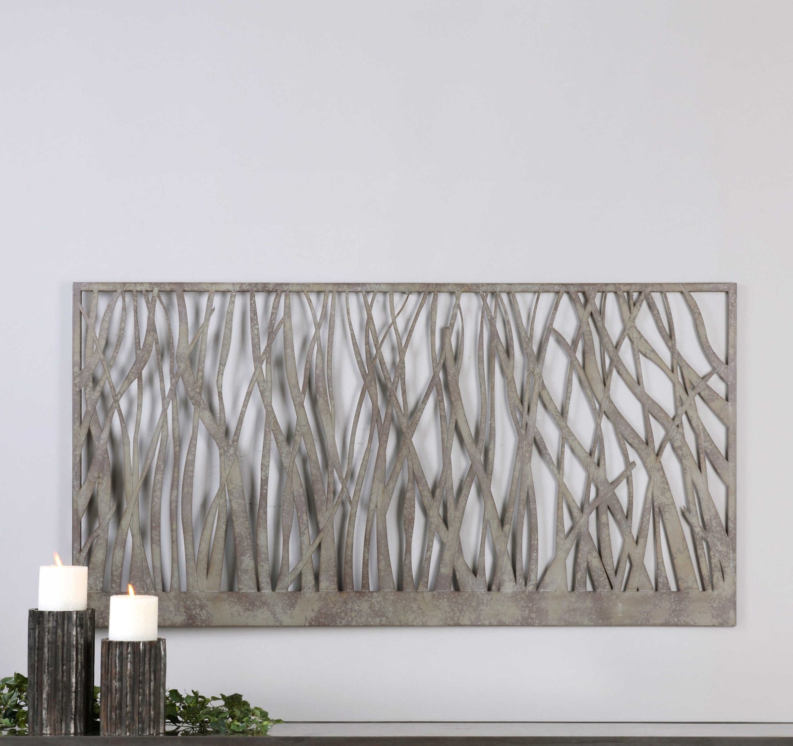 American Home Furniture Uttermost Amadahy Metal Wall Art