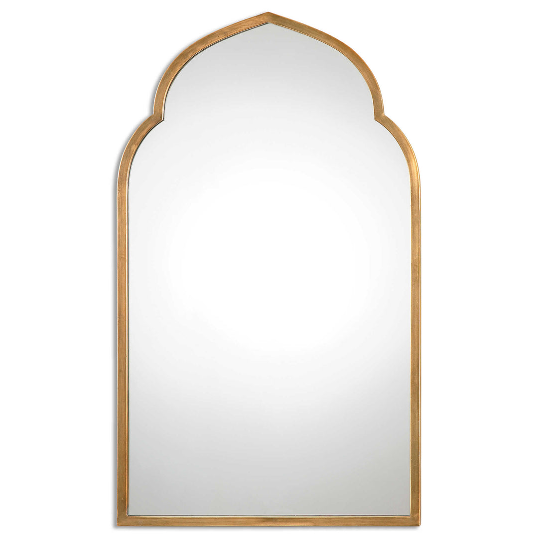 American Home Furniture Uttermost Kenitra Gold Arch Mirror