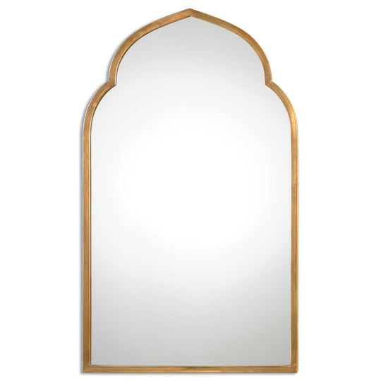 American Home Furniture Uttermost Kenitra Gold Arch Mirror