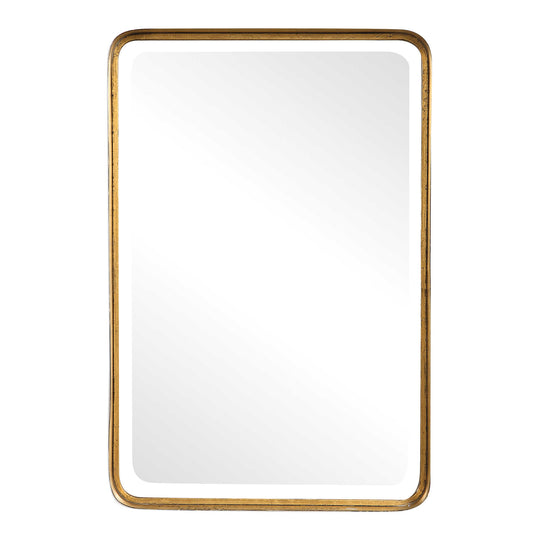 American Home Furniture Uttermost Crofton Antique Gold Mirror
