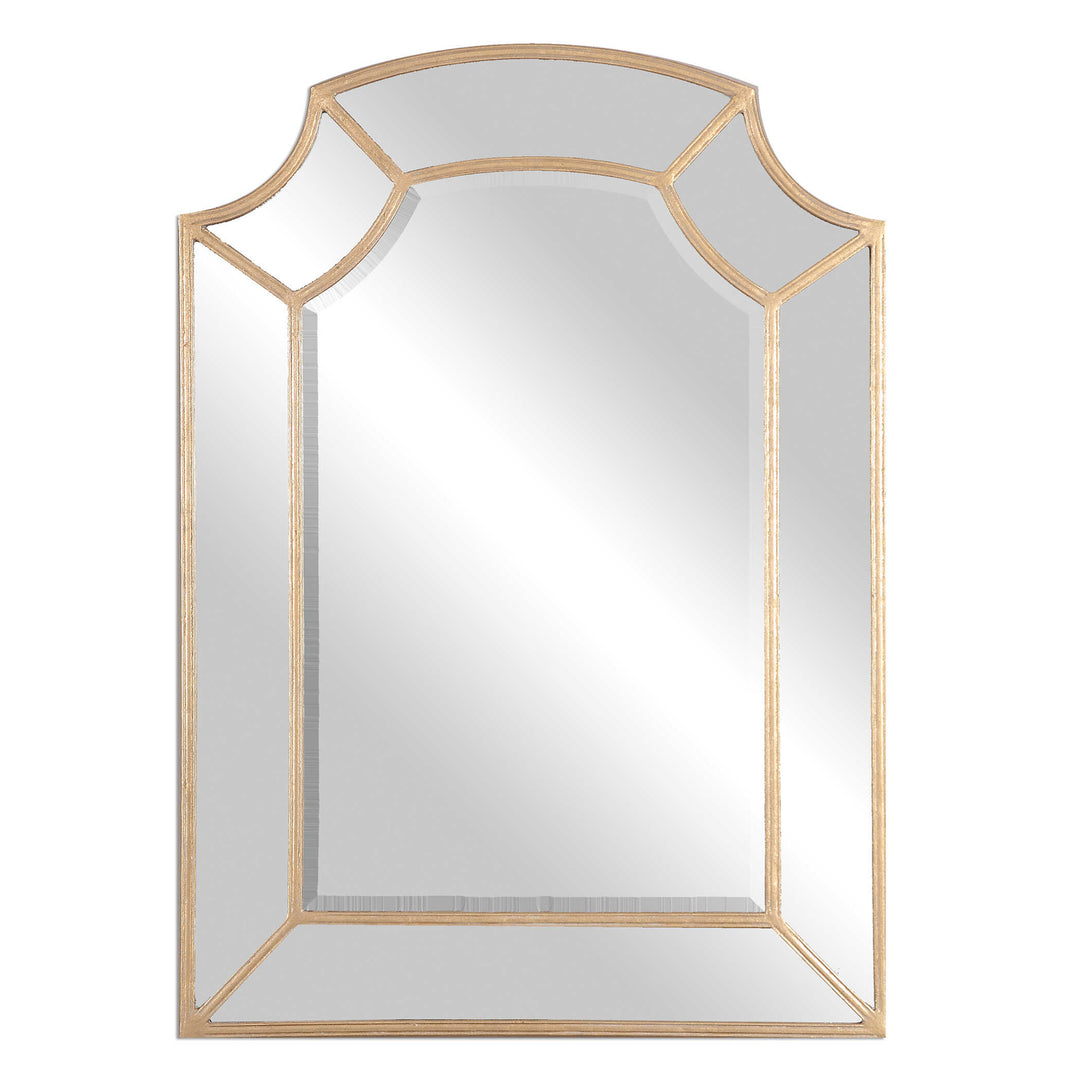 American Home Furniture Uttermost Francoli Gold Arch Mirror