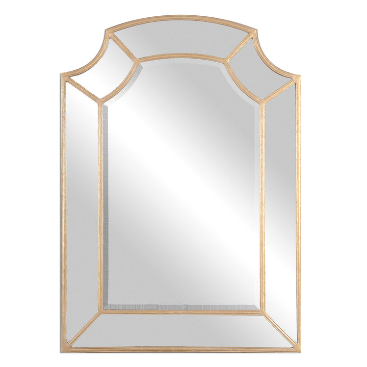 American Home Furniture Uttermost Francoli Gold Arch Mirror