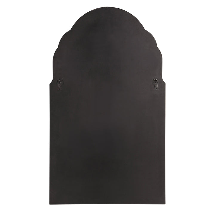 American Home Furniture Uttermost Brayden Frameless Arched Mirror