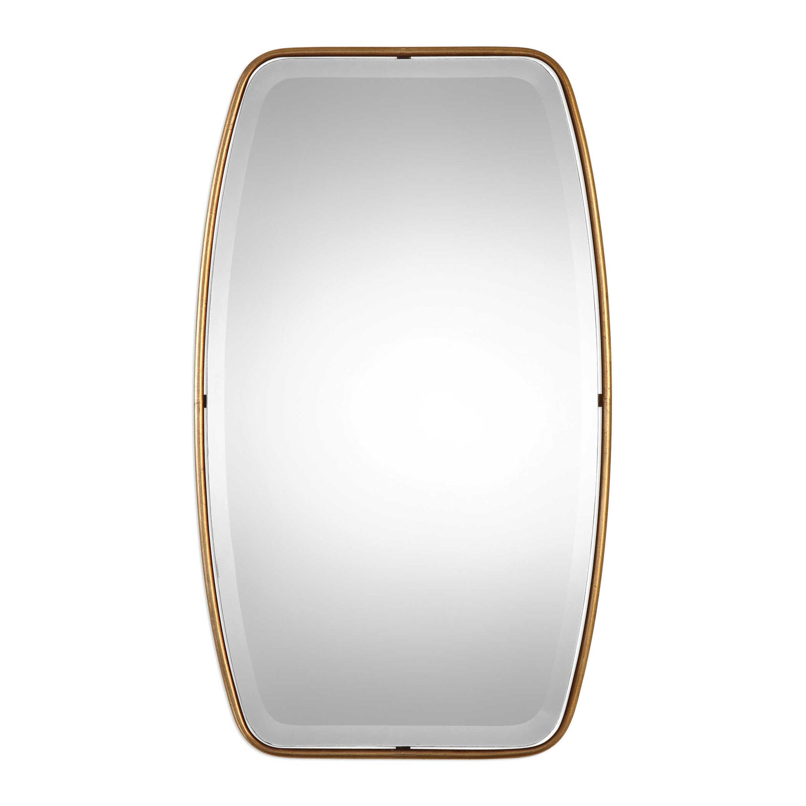 American Home Furniture Uttermost Canillo Antiqued Gold Mirror