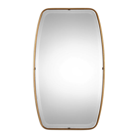 American Home Furniture Uttermost Canillo Antiqued Gold Mirror