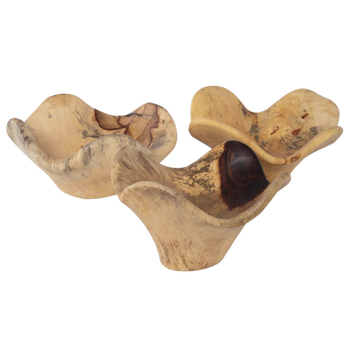 American Home Furniture Uttermost Tamarine Wood Wall Art Set of 3
