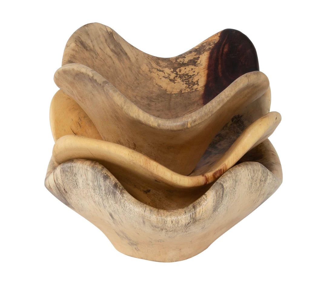 American Home Furniture Uttermost Tamarine Wood Wall Art Set of 3