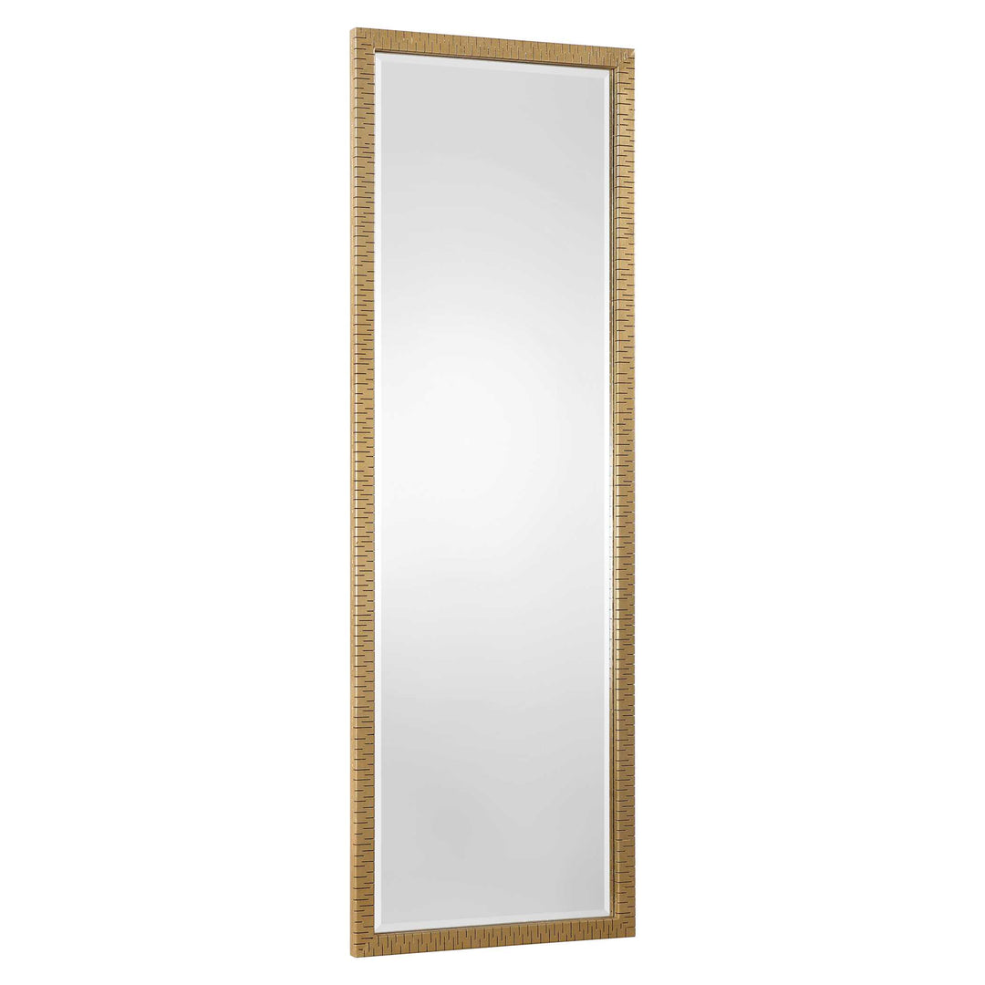 American Home Furniture Uttermost Vilmos Metallic Gold Mirror