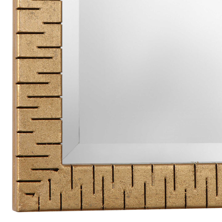 American Home Furniture Uttermost Vilmos Metallic Gold Mirror