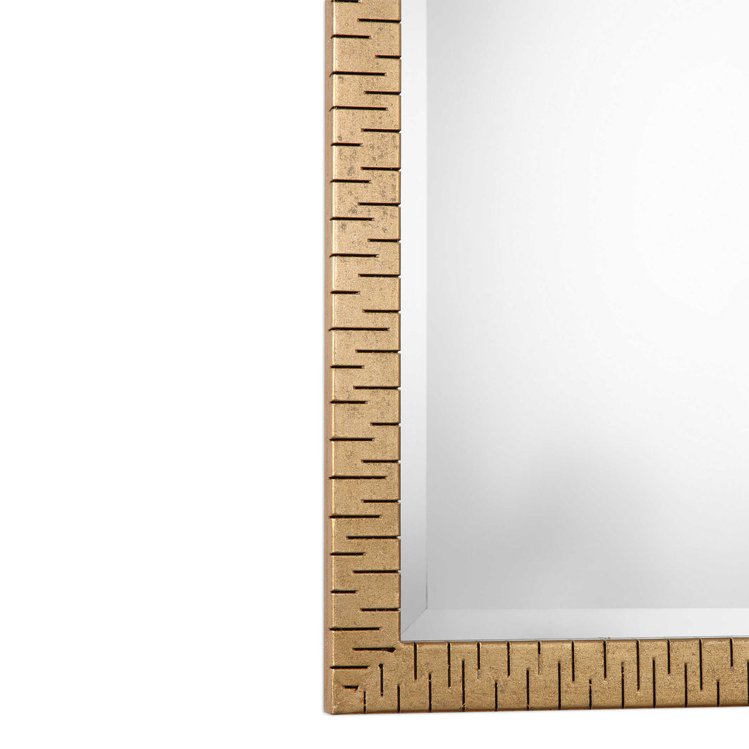 American Home Furniture Uttermost Vilmos Metallic Gold Mirror
