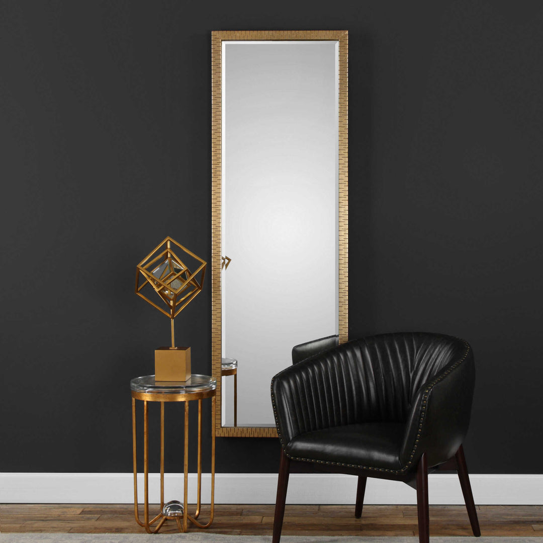 American Home Furniture Uttermost Vilmos Metallic Gold Mirror