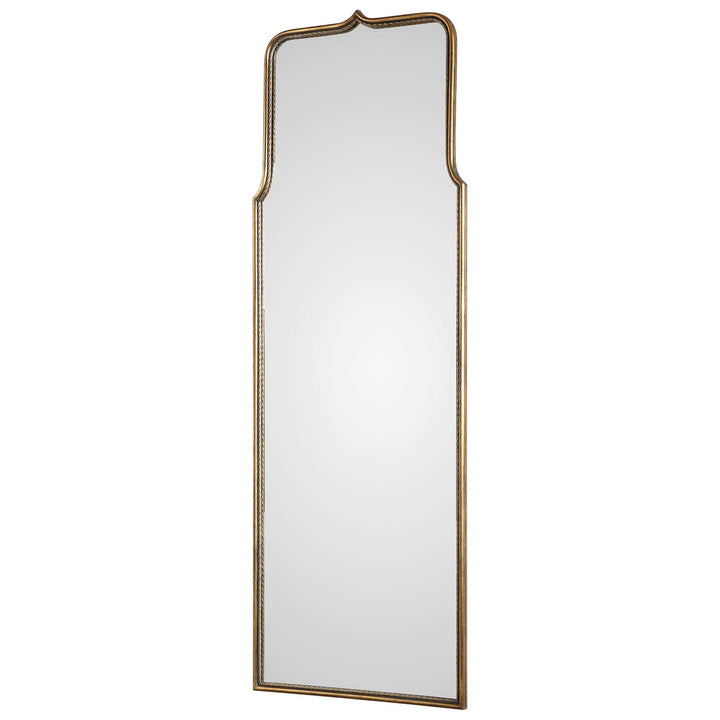 American Home Furniture Uttermost Adelasia Antiqued Gold Mirror