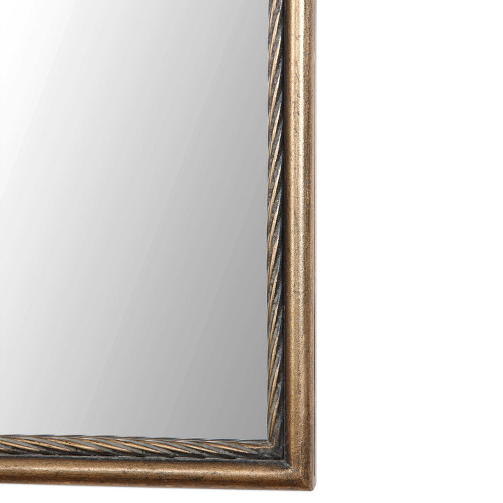 American Home Furniture Uttermost Adelasia Antiqued Gold Mirror