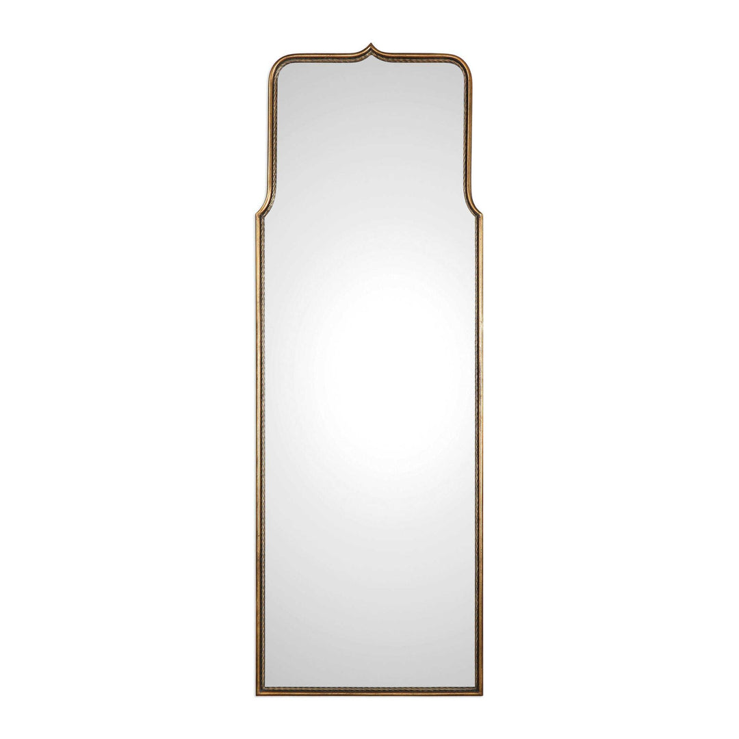 Adelasia Antiqued Gold Mirror - AmericanHomeFurniture