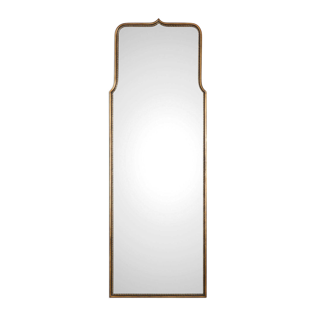 American Home Furniture Uttermost Adelasia Antiqued Gold Mirror