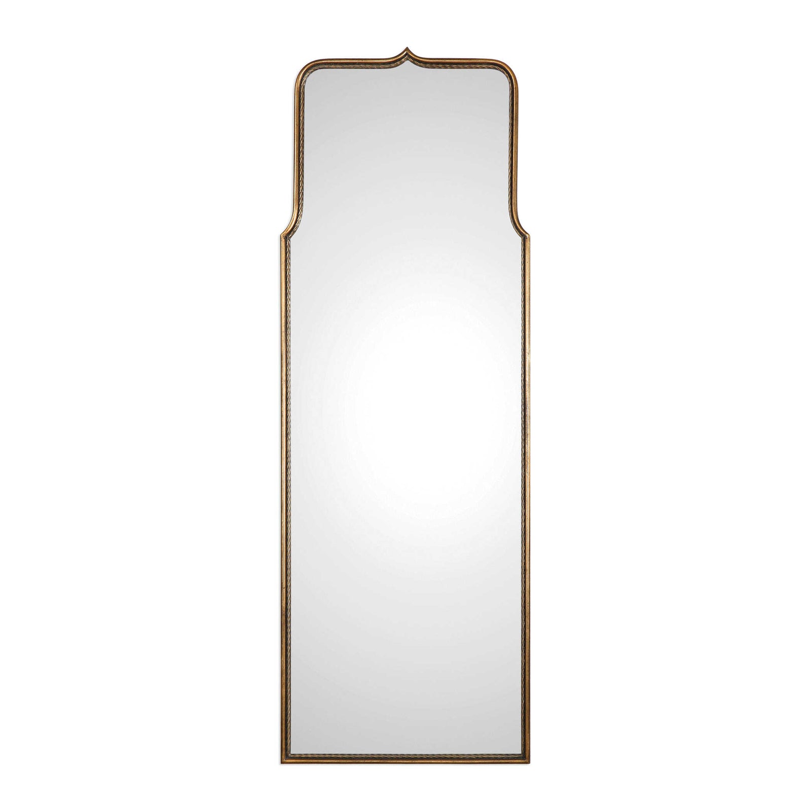 American Home Furniture Uttermost Adelasia Antiqued Gold Mirror