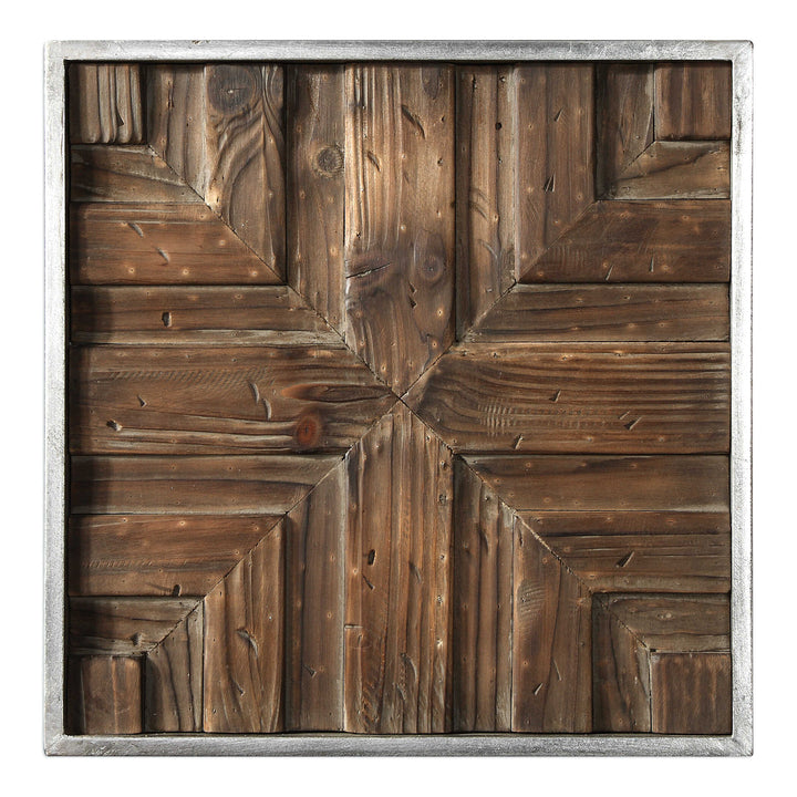 American Home Furniture Uttermost Bryndle Squares Wood Wall Decor