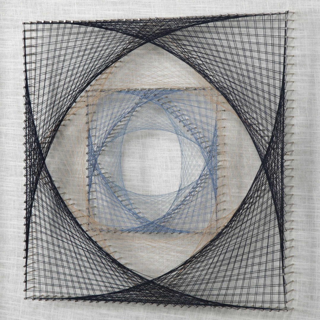American Home Furniture Uttermost String Duet Geometric Art S/2