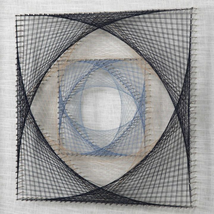 American Home Furniture Uttermost String Duet Geometric Art S/2