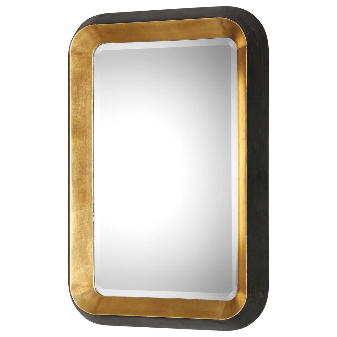 American Home Furniture Uttermost Niva Metallic Gold Wall Mirror