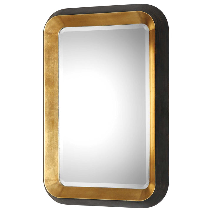 American Home Furniture Uttermost Niva Metallic Gold Wall Mirror