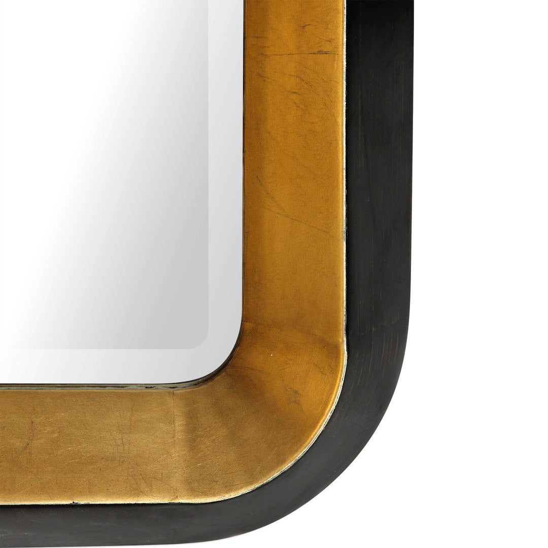 American Home Furniture Uttermost Niva Metallic Gold Wall Mirror
