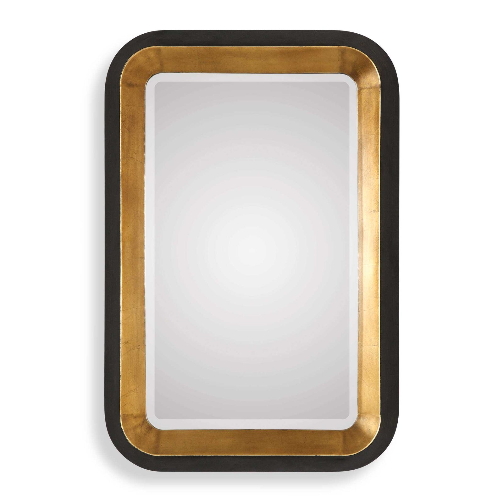 American Home Furniture Uttermost Niva Metallic Gold Wall Mirror