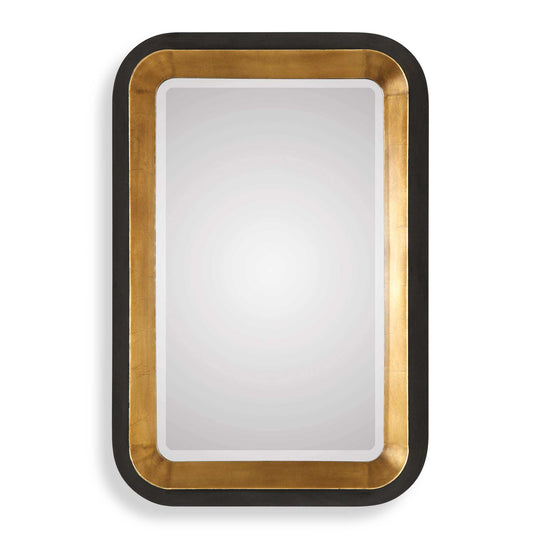 American Home Furniture Uttermost Niva Metallic Gold Wall Mirror
