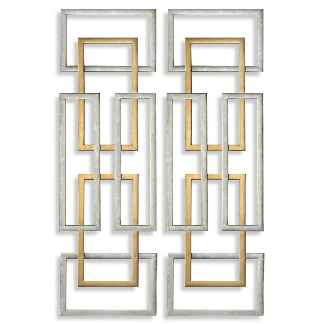 Aerin Geometric Wall Art, Set of 2