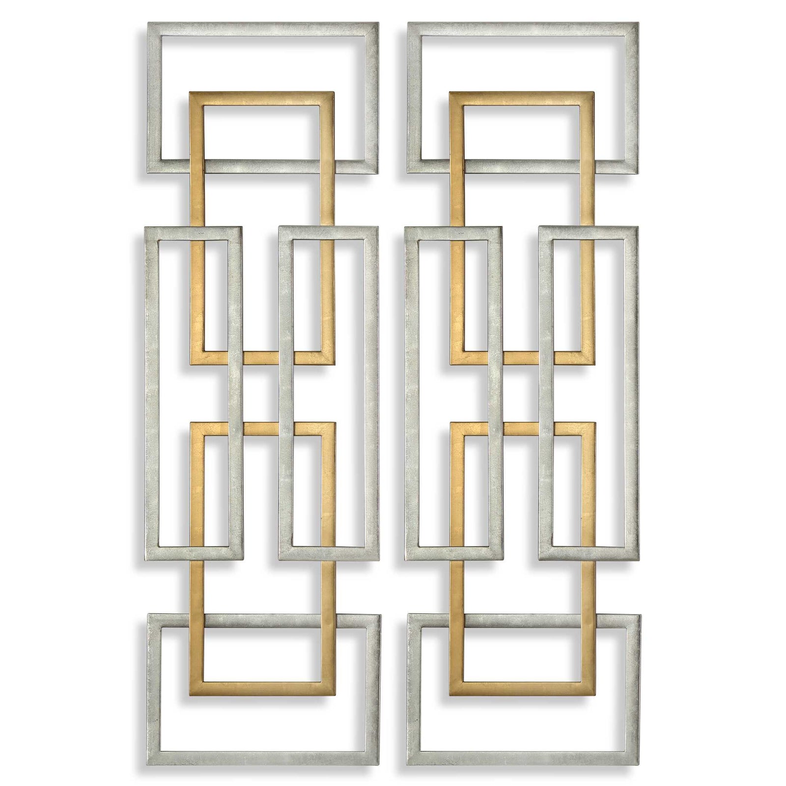 American Home Furniture Uttermost Aerin Geometric Wall Art Set of 2