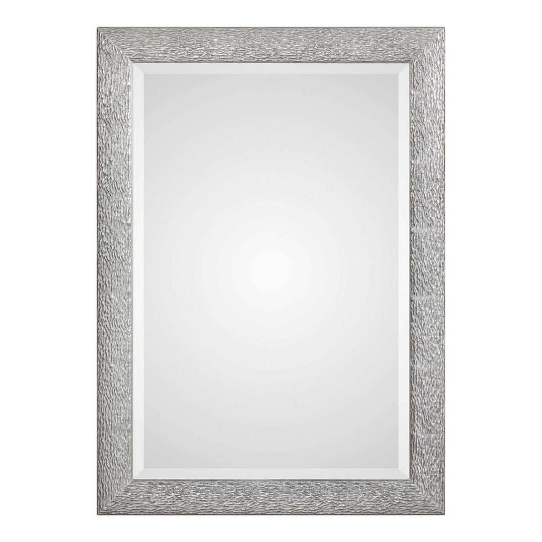 American Home Furniture Uttermost Mossley Metallic Silver Mirror
